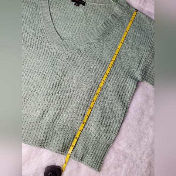 Ambiance Apparel Mint Green Sweater - Picture 11 of 15